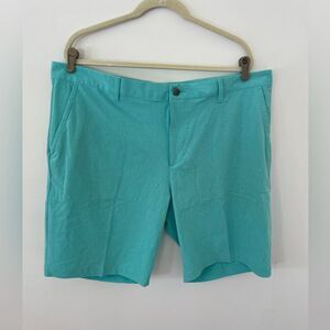 Adidas Shorts Golf Crosshatch Men’s Size 40 Semi Mint Green Performance NWT